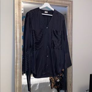 Navy Wilfred Blouse